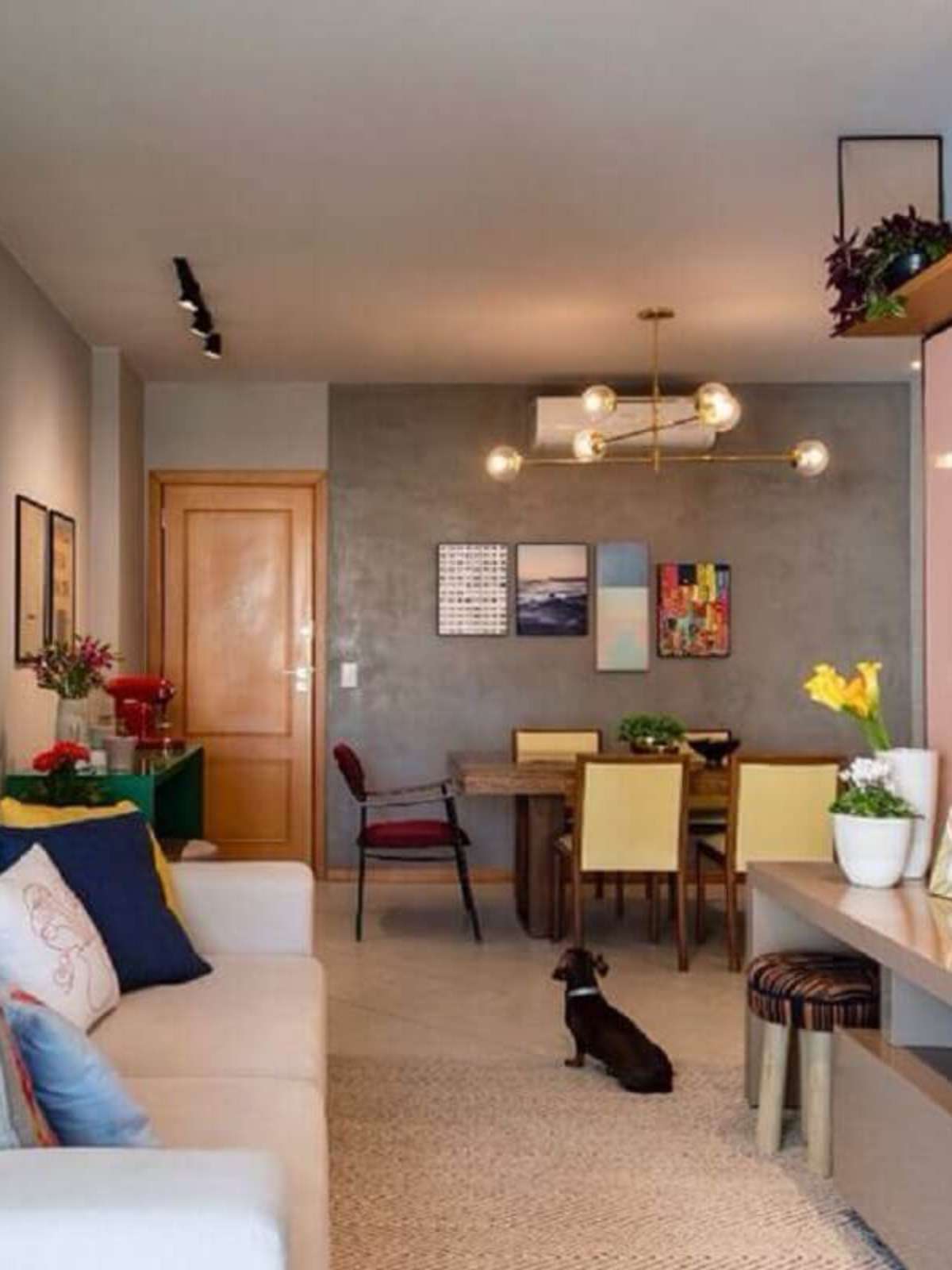 como decorar sala pequena
