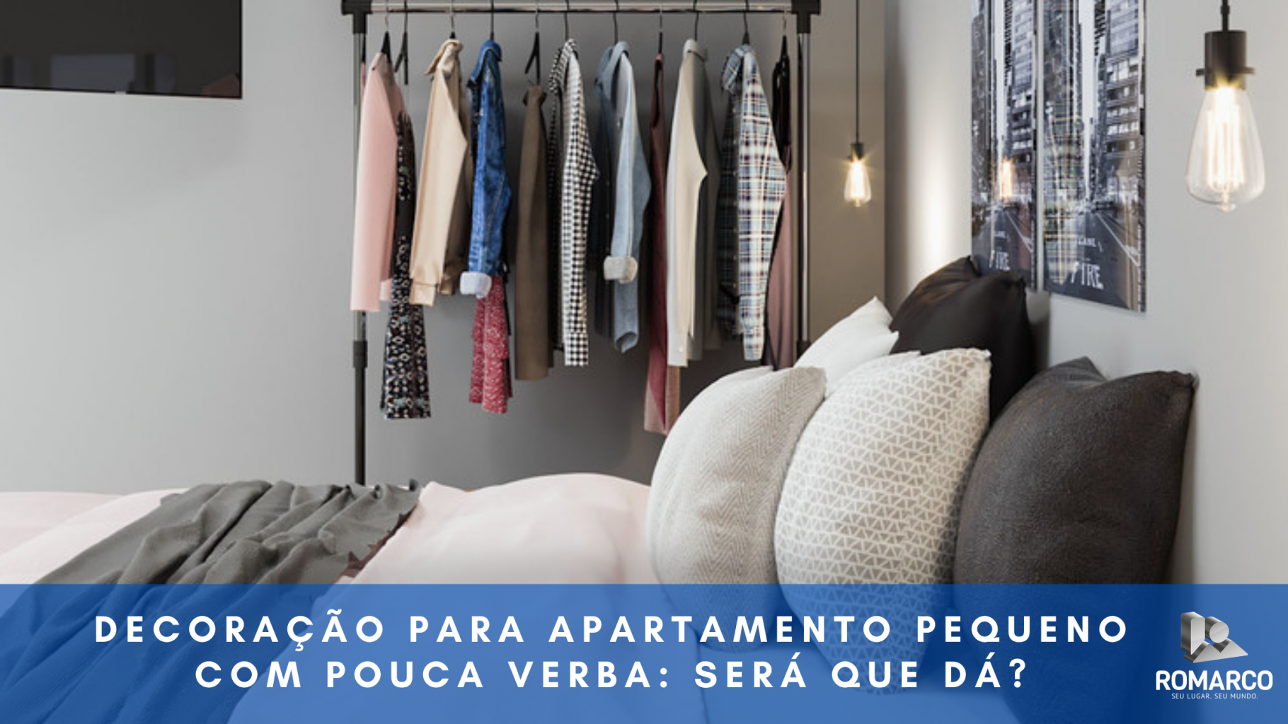 como decorar apartamento pequeno gastando pouco