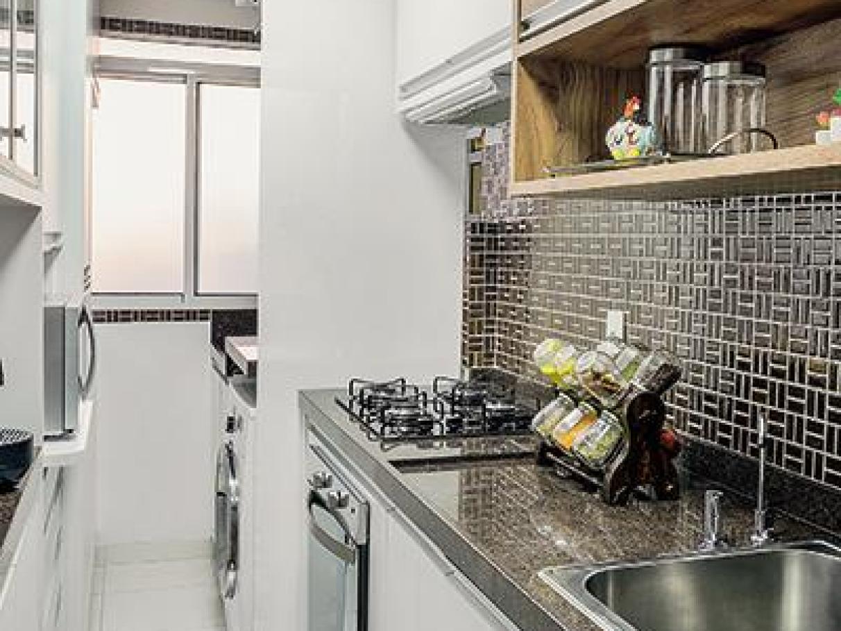 separador cozinha lavanderia apartamento pequeno