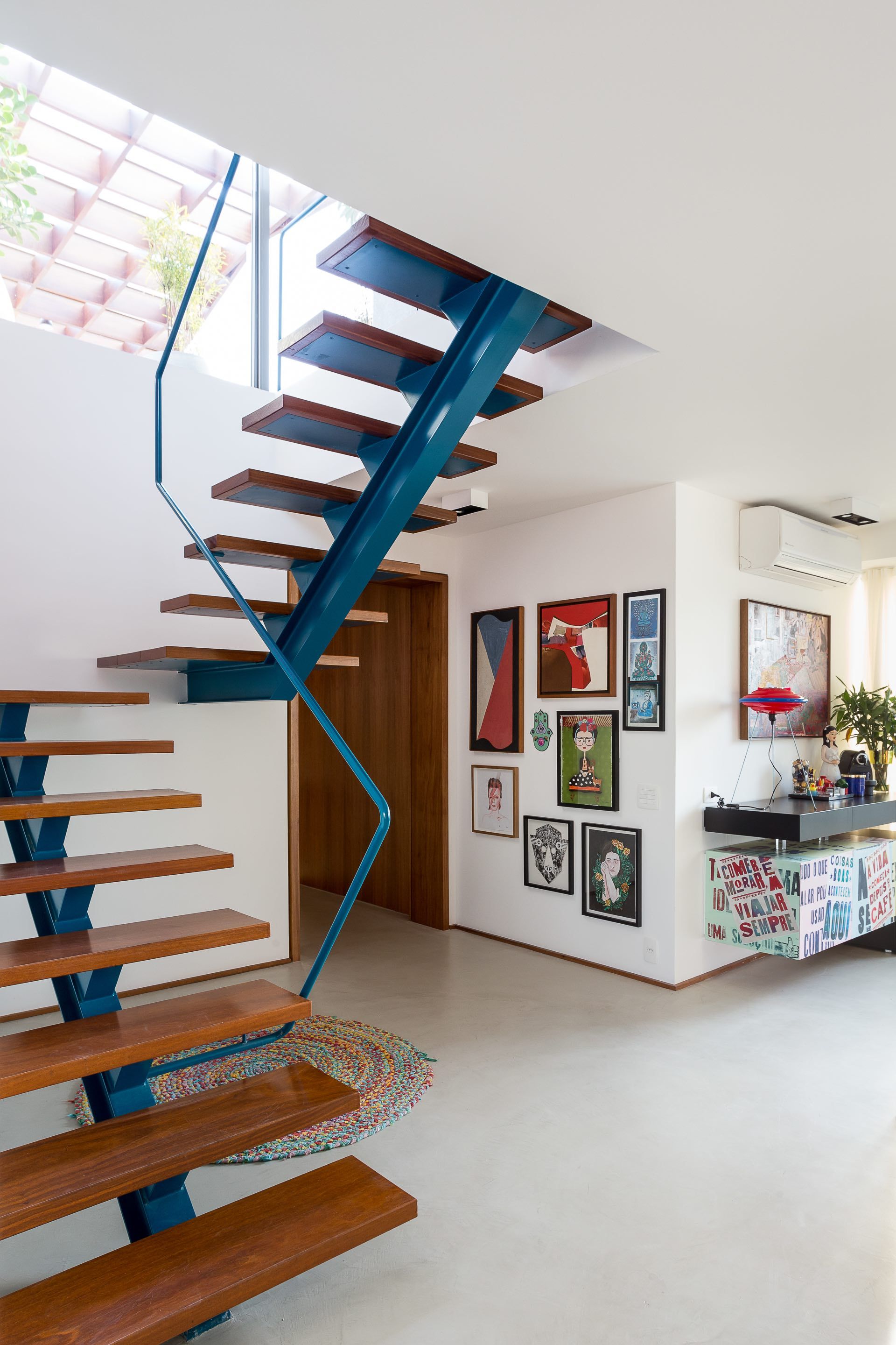 materiais para escada de apartamento