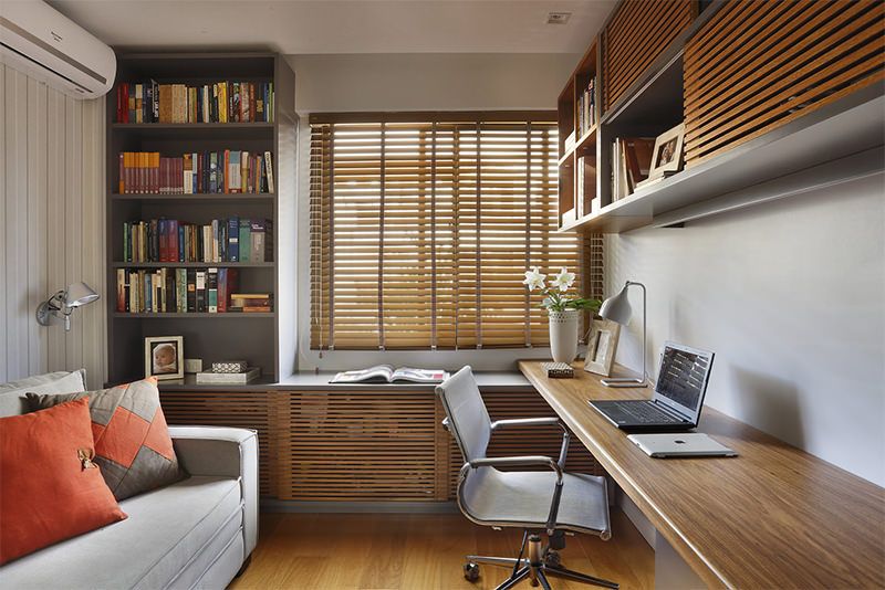 home office apartamento pequeno