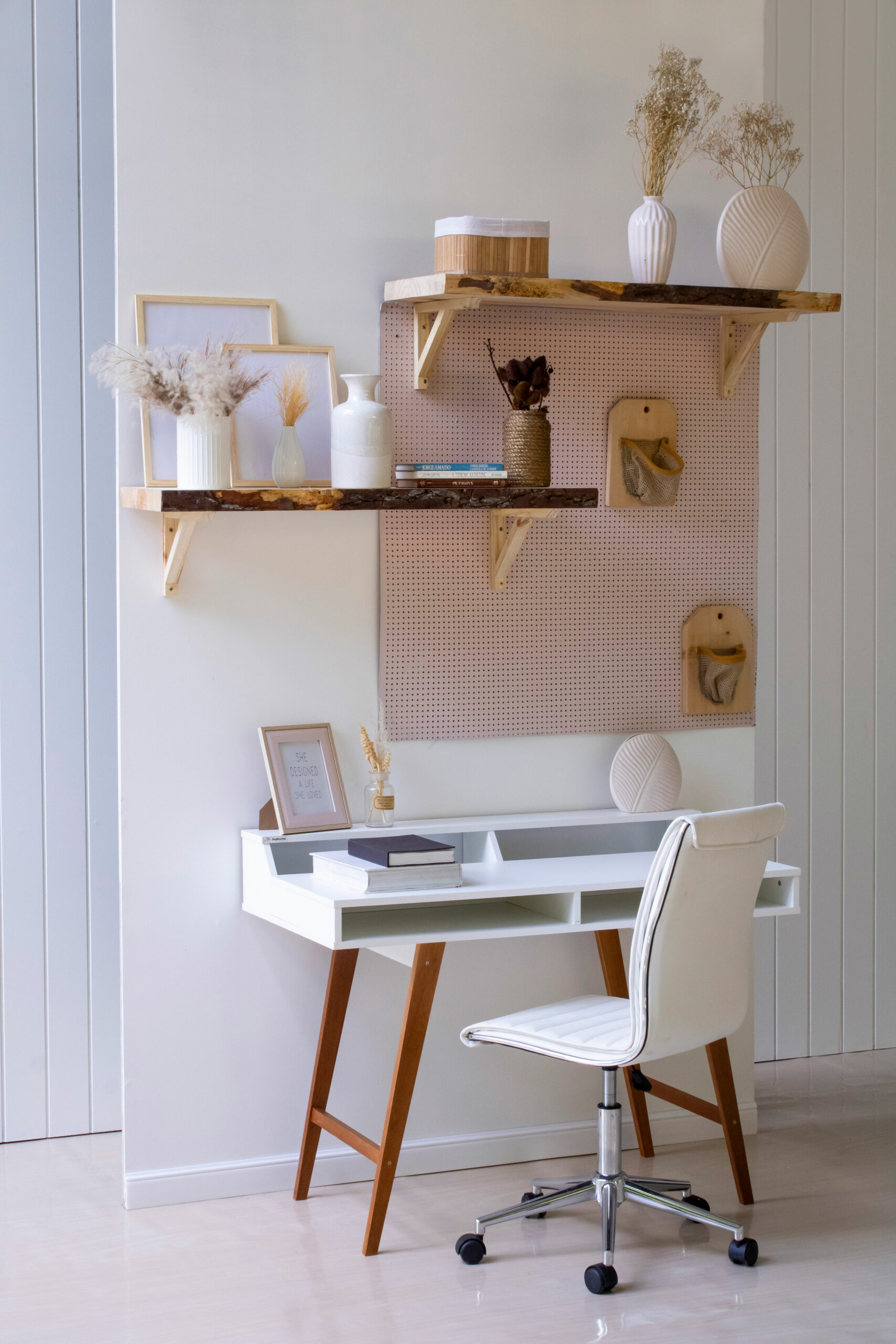 home office integrado sala