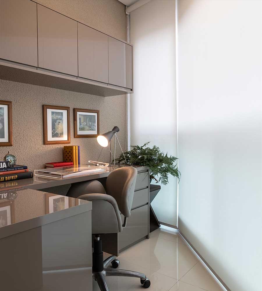 decoração home office varanda