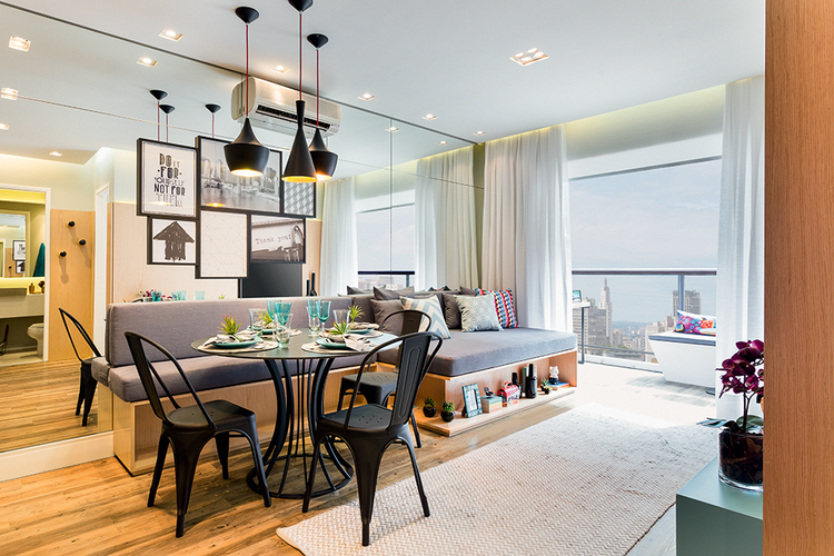 apartamento garden decoração