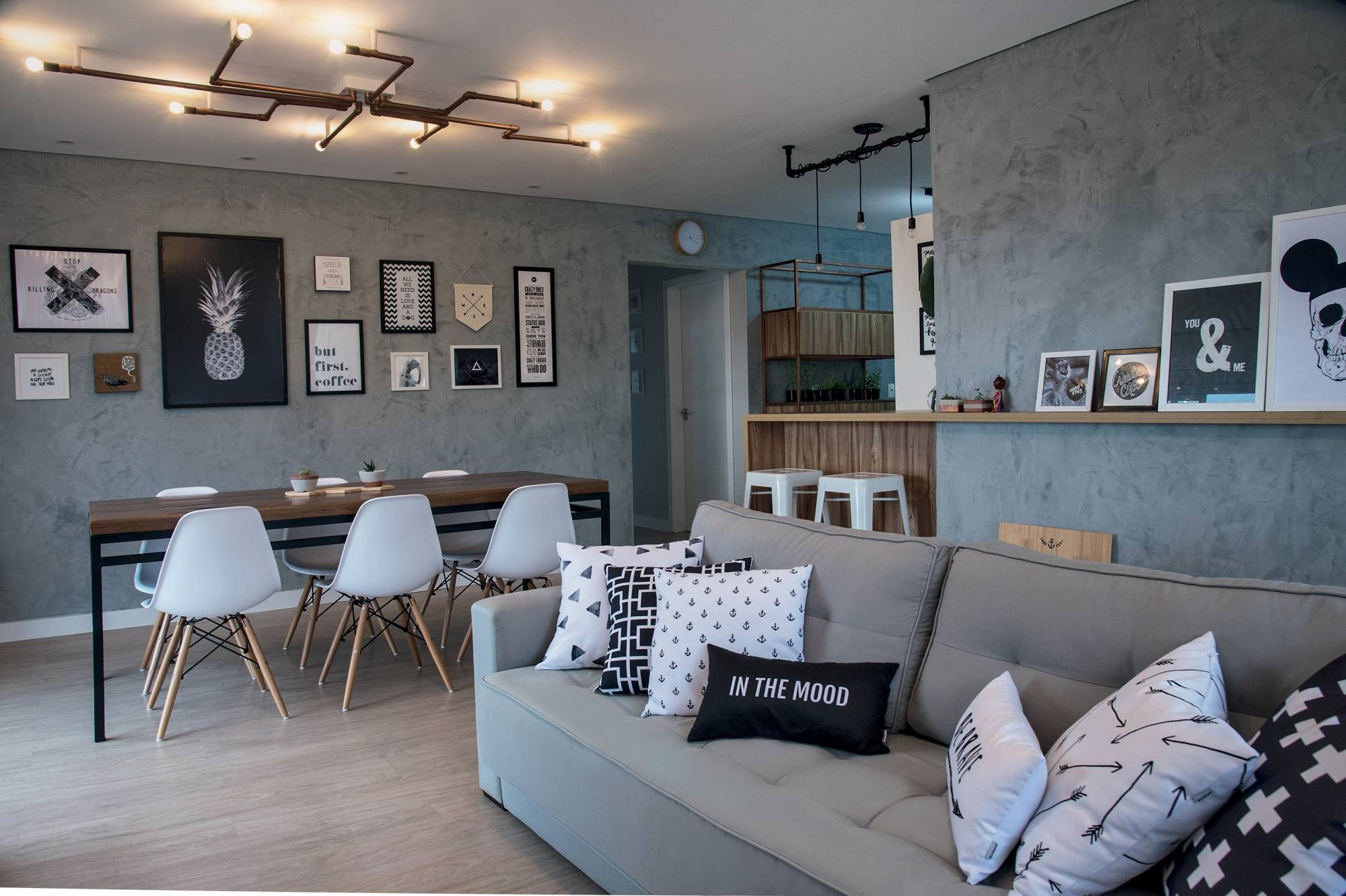 apartamento studio decoração