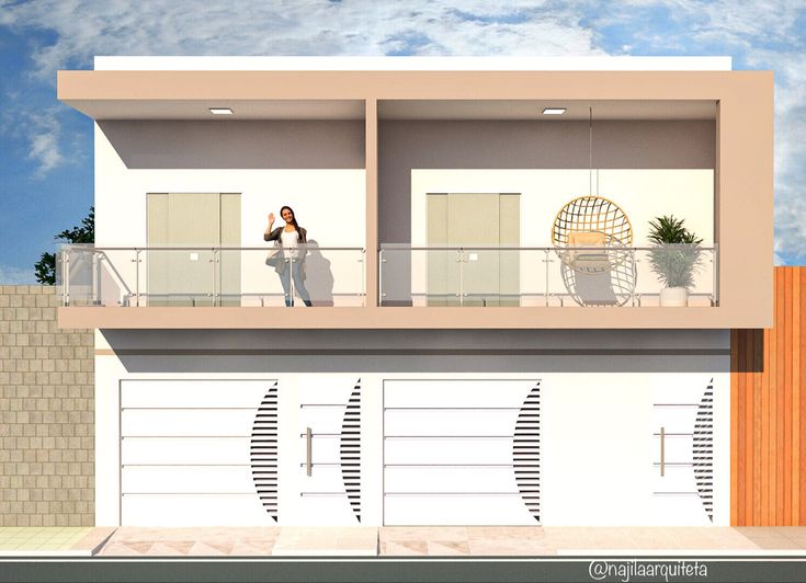 fachada apartamento pequeno