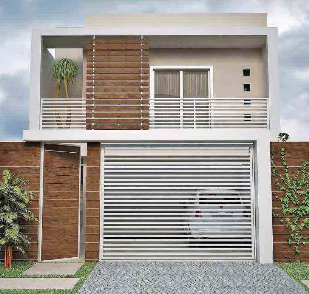 fachada apartamento moderno barato
