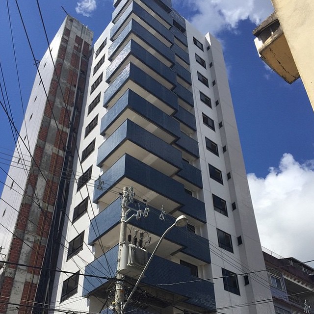 fachada apartamento com pouco investimento
