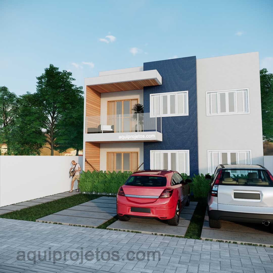 fachada apartamento com pouco investimento