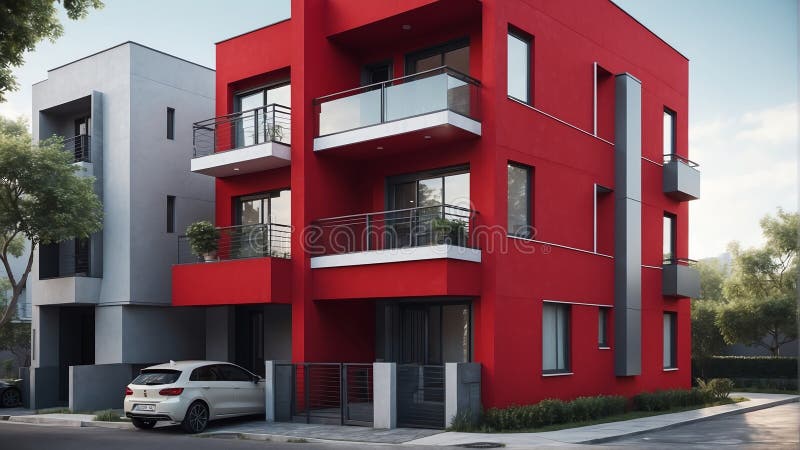 fachada apartamento pequeno