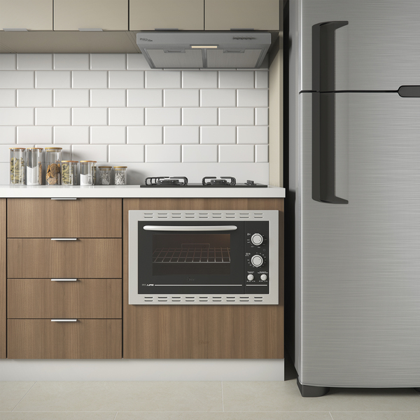 forno de embutir para cozinha compacta