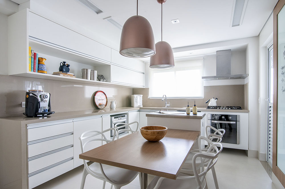 cozinha americana apartamento