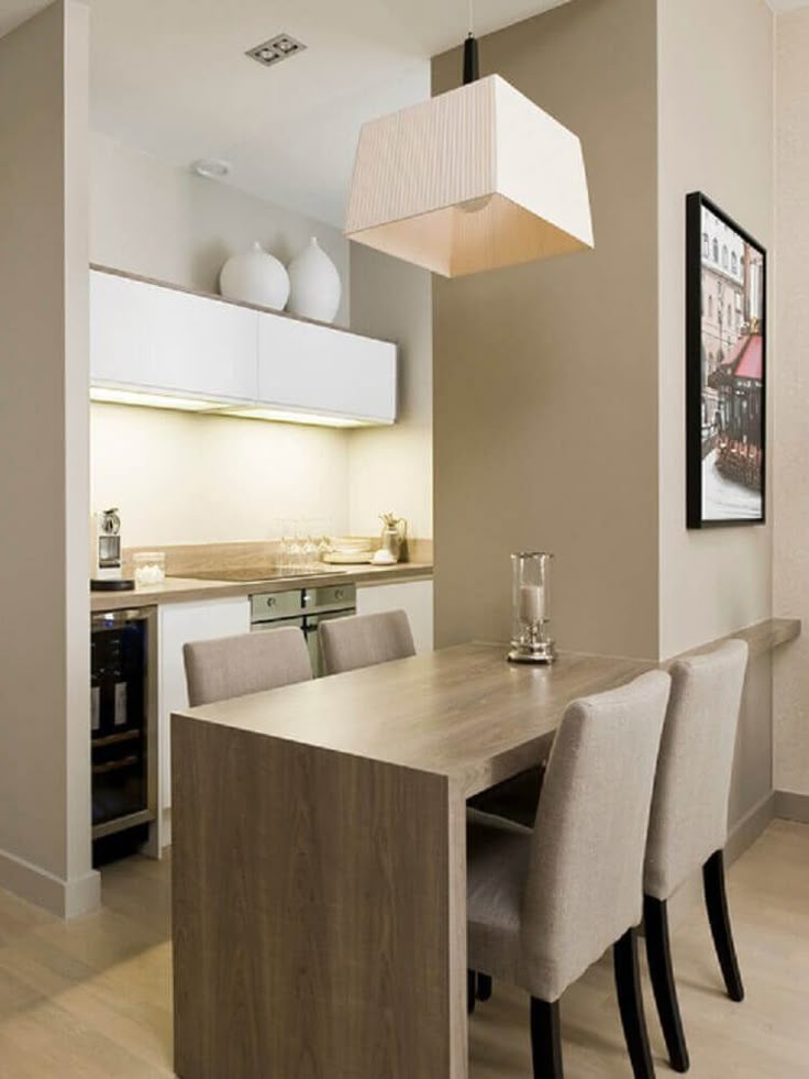 mesa de jantar para apartamento pequeno