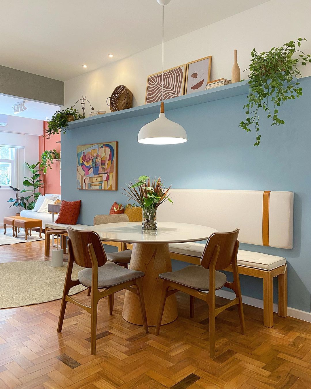 mesa de jantar para apartamento pequeno