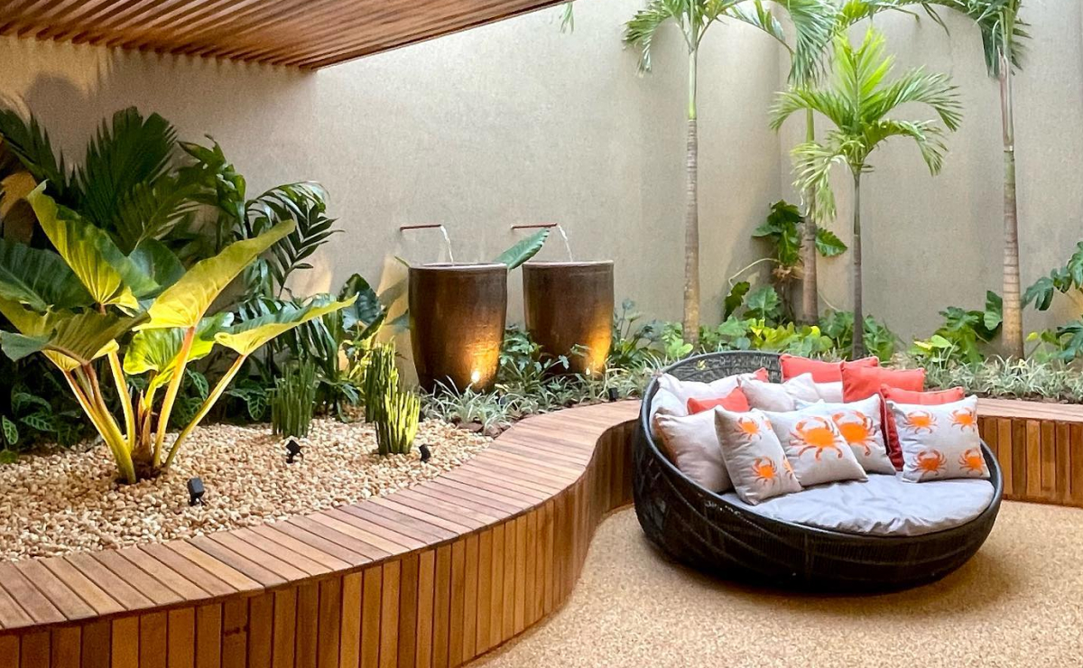 como decorar garden pequeno