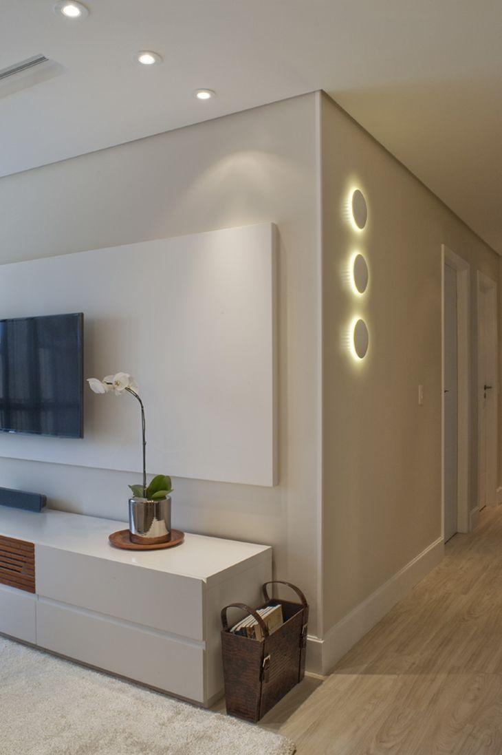 luminária de teto corredor apartamento