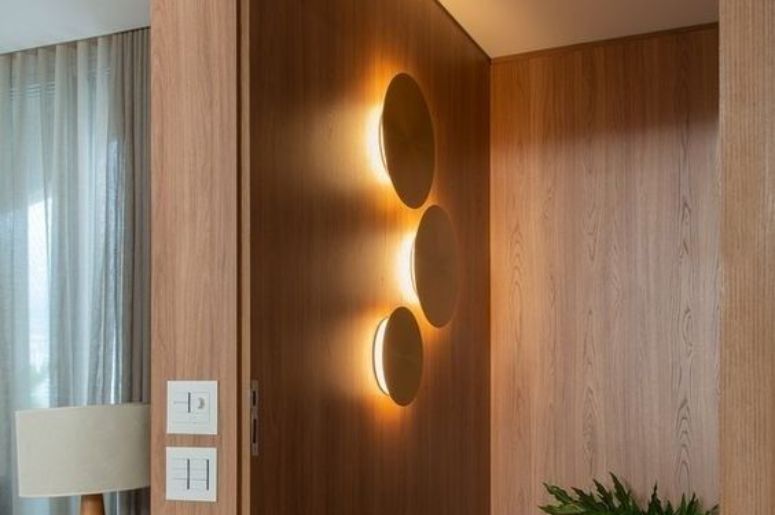 iluminação hall apartamento pequeno