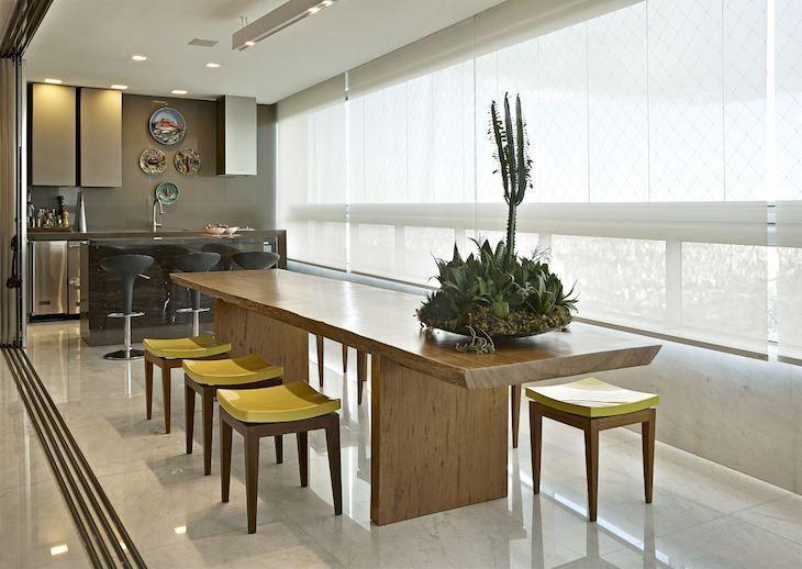 ideias iluminação sacada apartamento