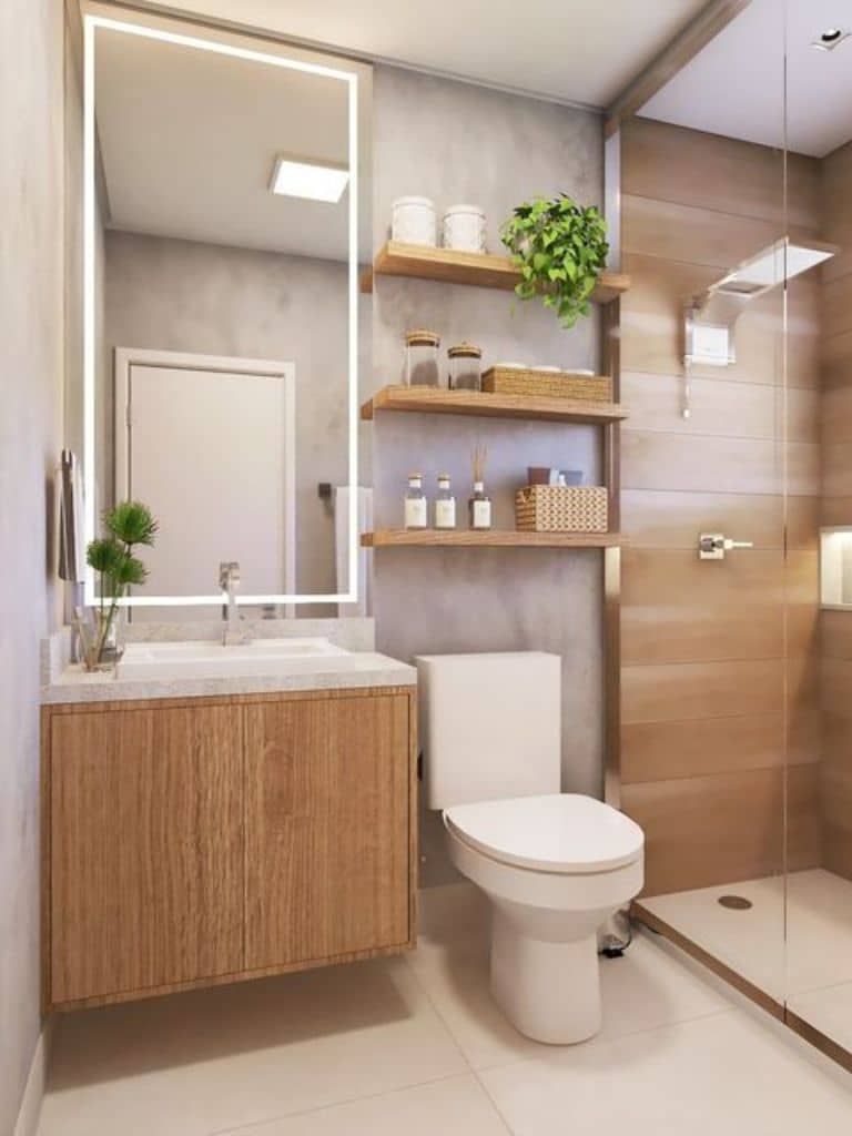 ideias banheiro apartamento moderno
