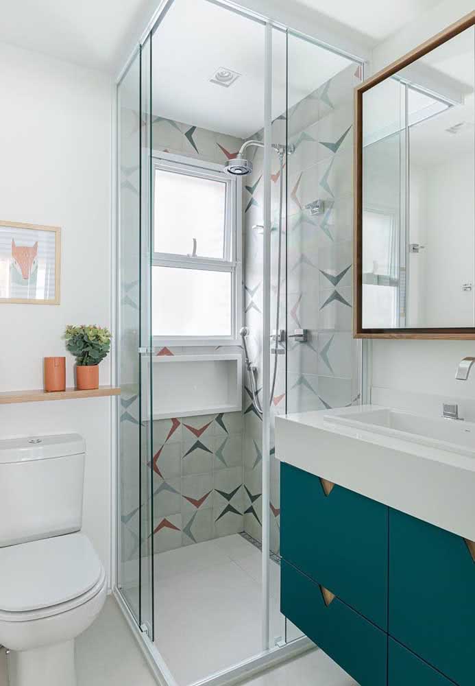 banheiro apartamento com pouco espaço