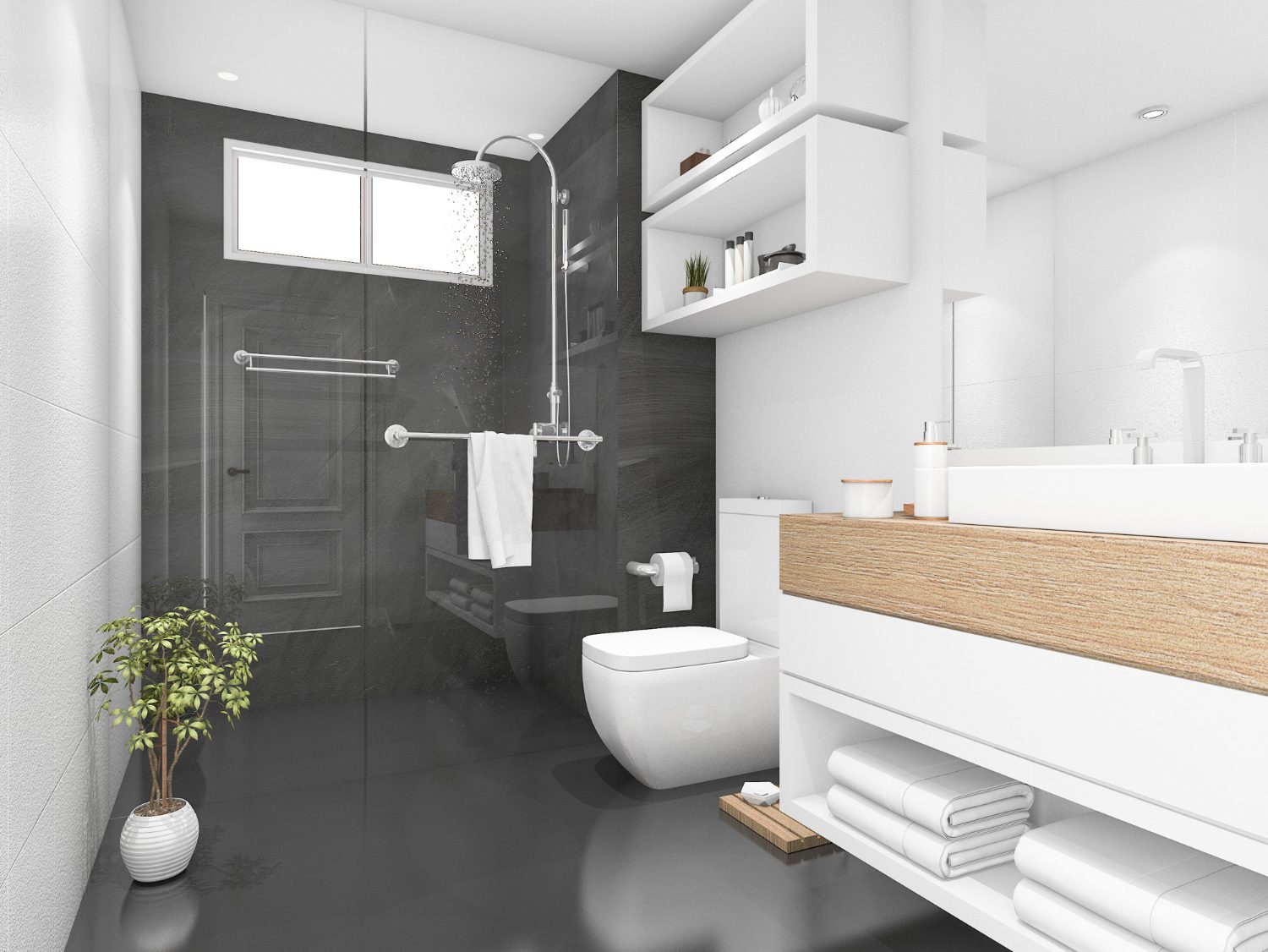 soluções banheiro apartamento funcional