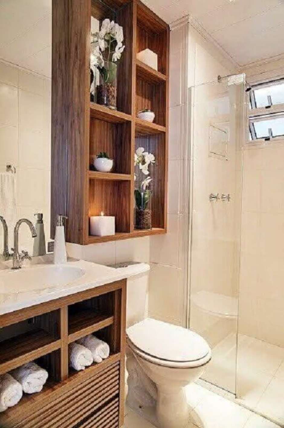 banheiro apartamento com pouco espaço