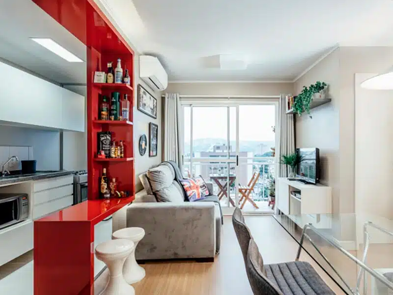 bar para apartamento pequeno