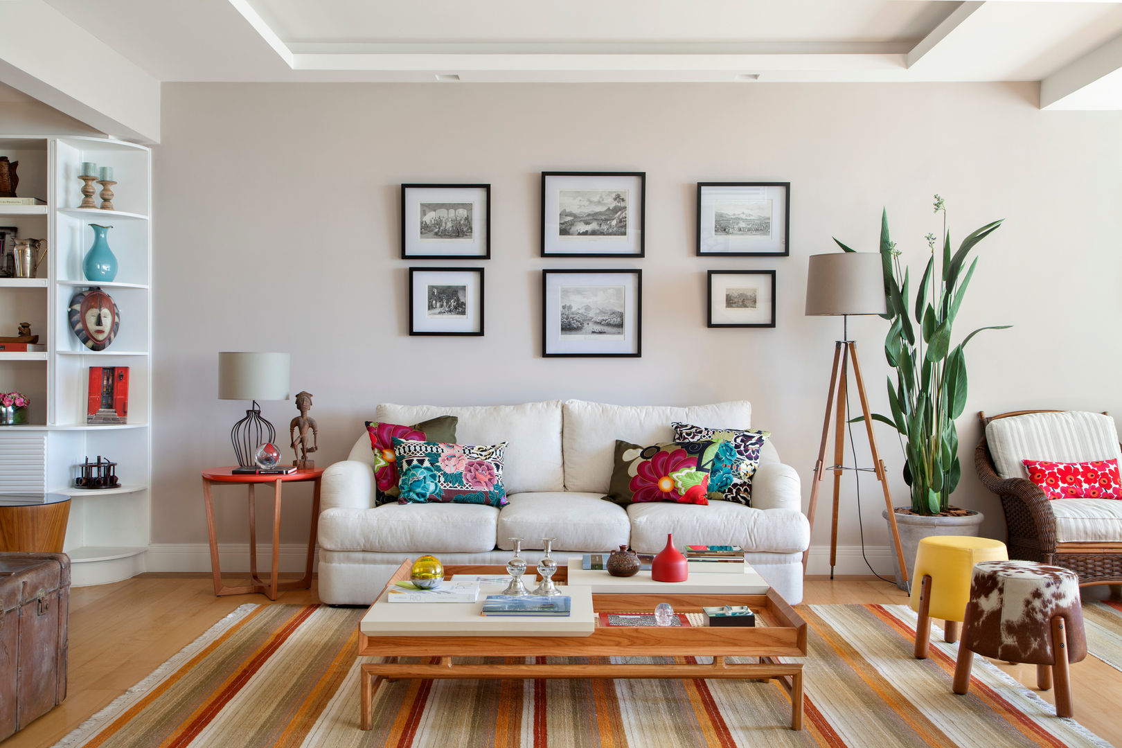 dicas organização sala apartamento