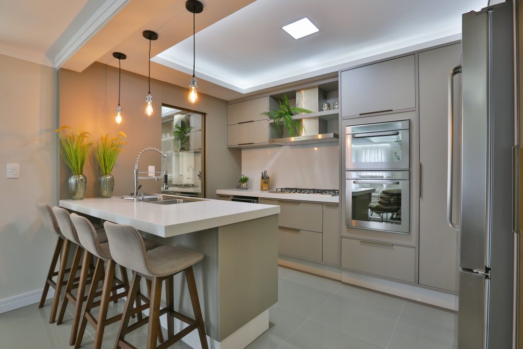 cozinha compacta modulada