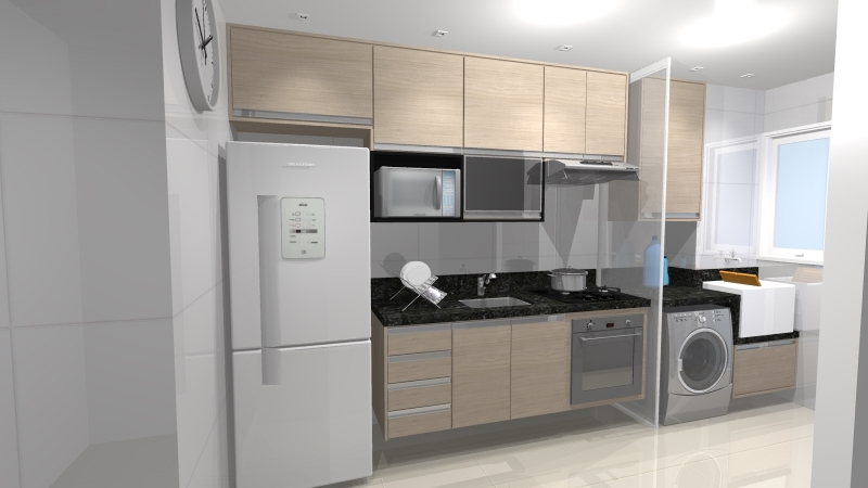 montagem móveis modulados cozinha