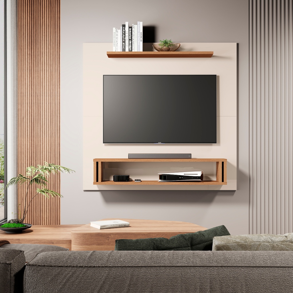 painel de tv suspenso