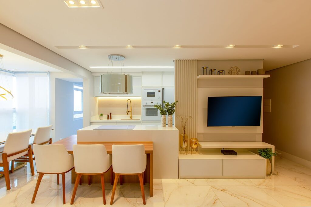 painel de tv planejado