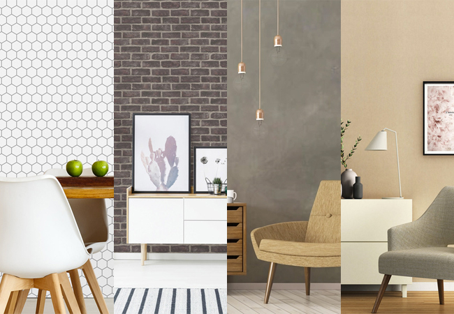papel de parede vinílico apartamento