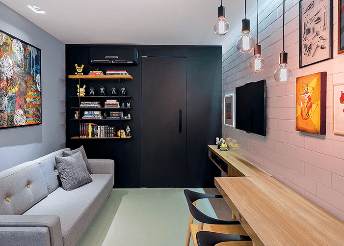 ideias para paredes de apartamento
