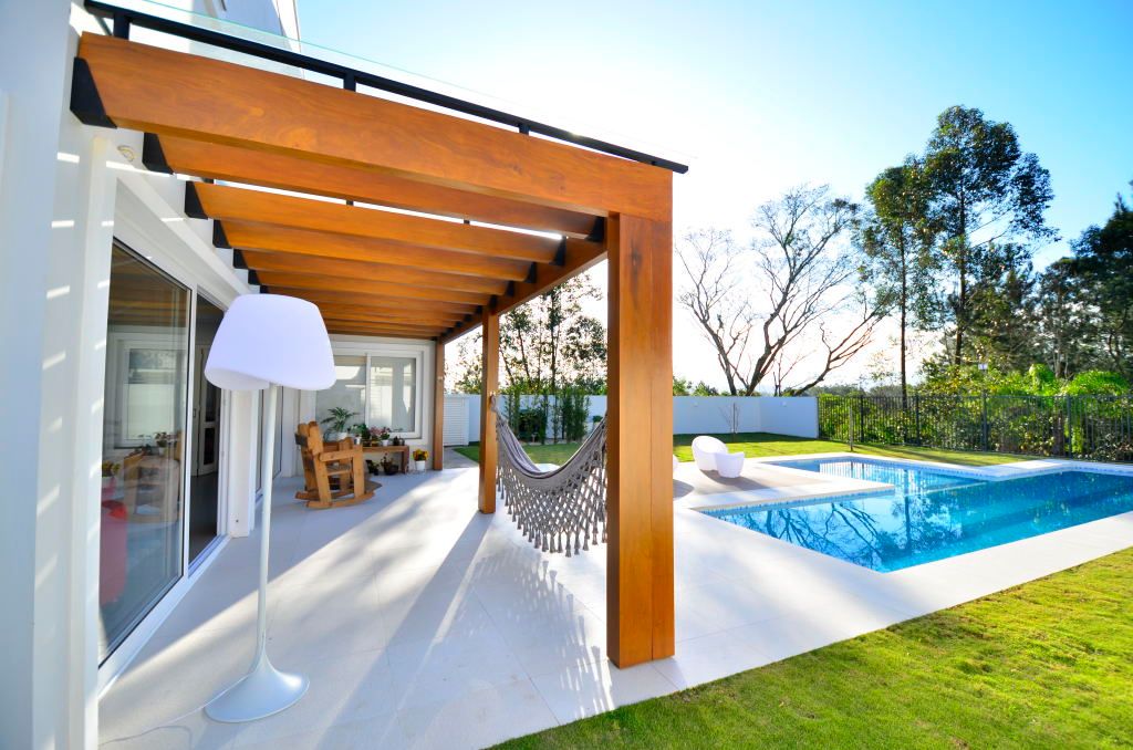pergolado área gourmet apartamento