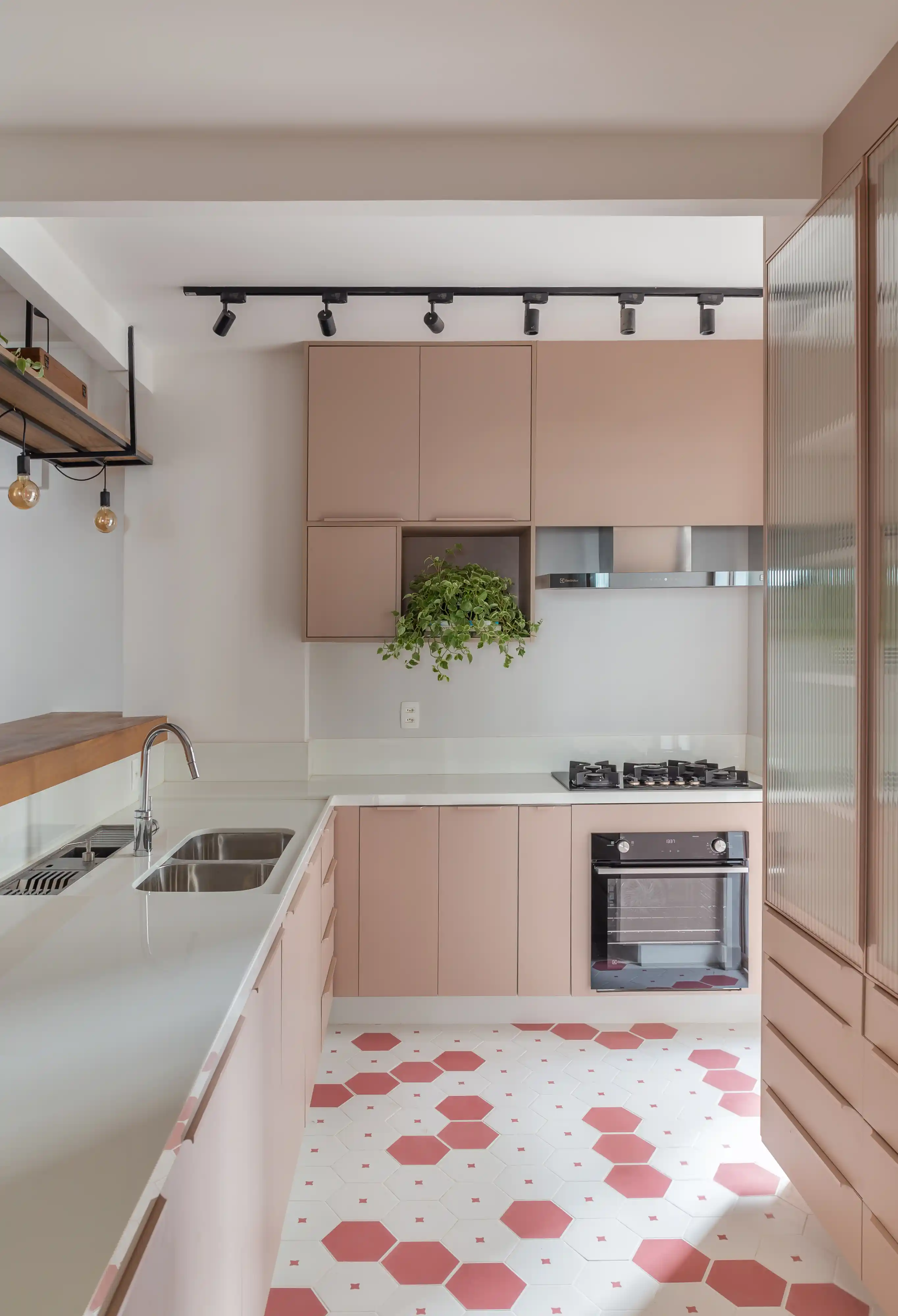 porcelanato cozinha apartamento