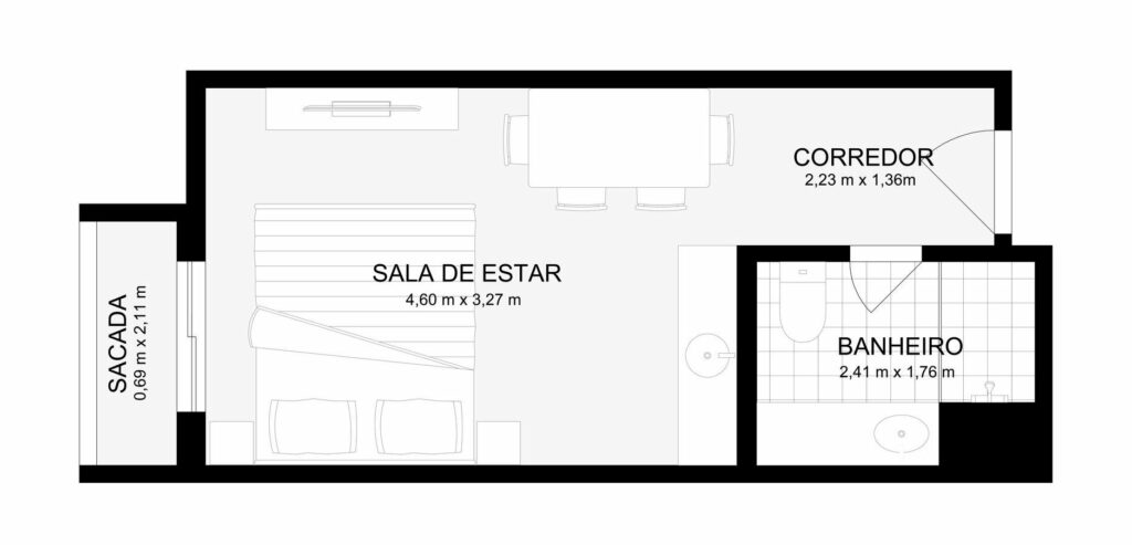 móveis planejados para studio