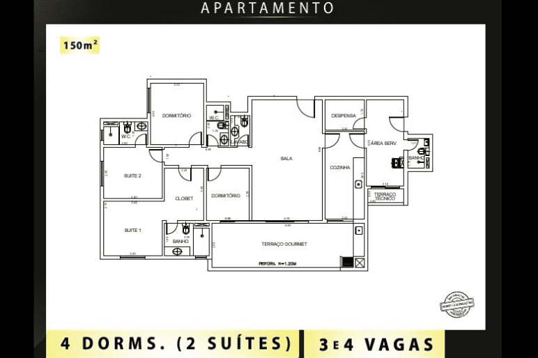 planta baixa apartamento 40m2 medidas