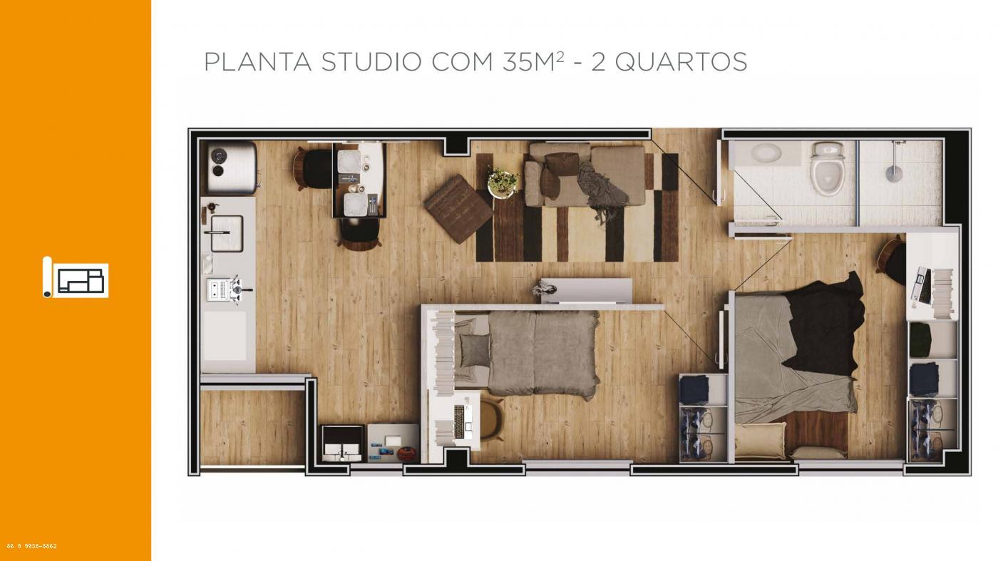 apartamento 2 quartos planta baixa economica