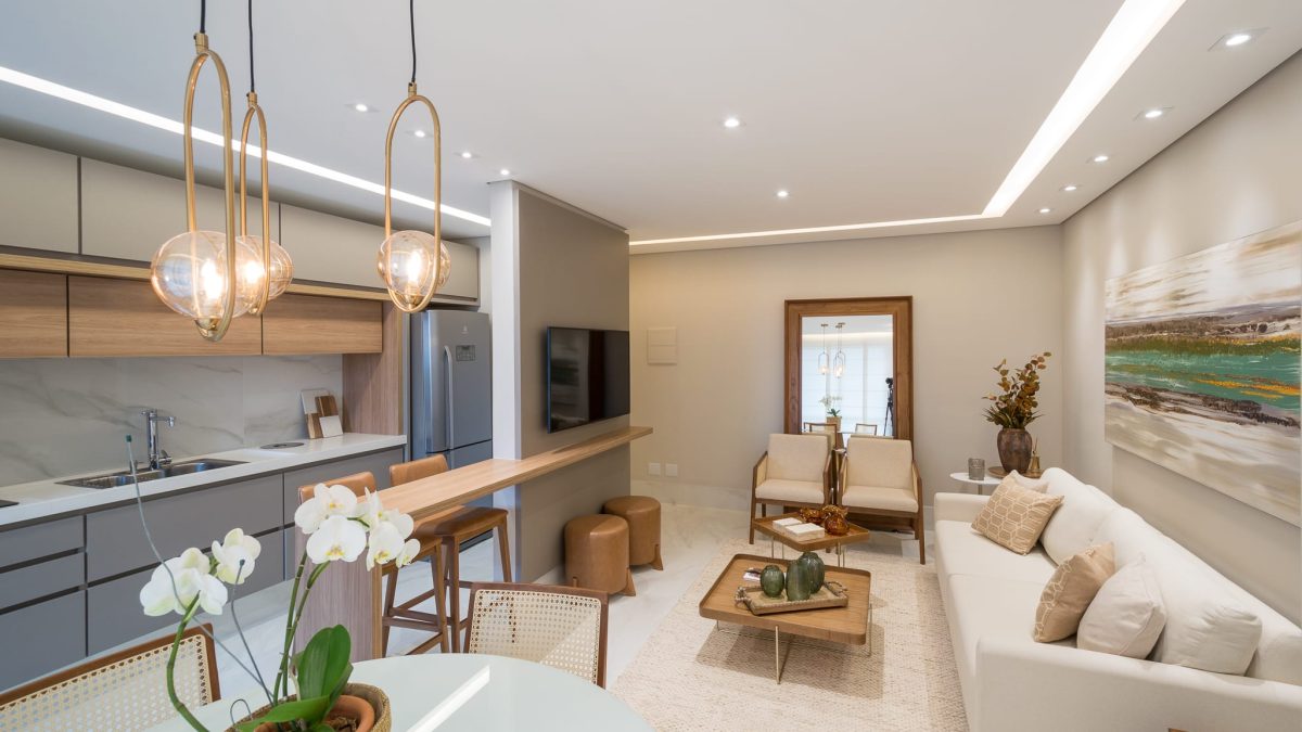 porcelanato para sala pequena