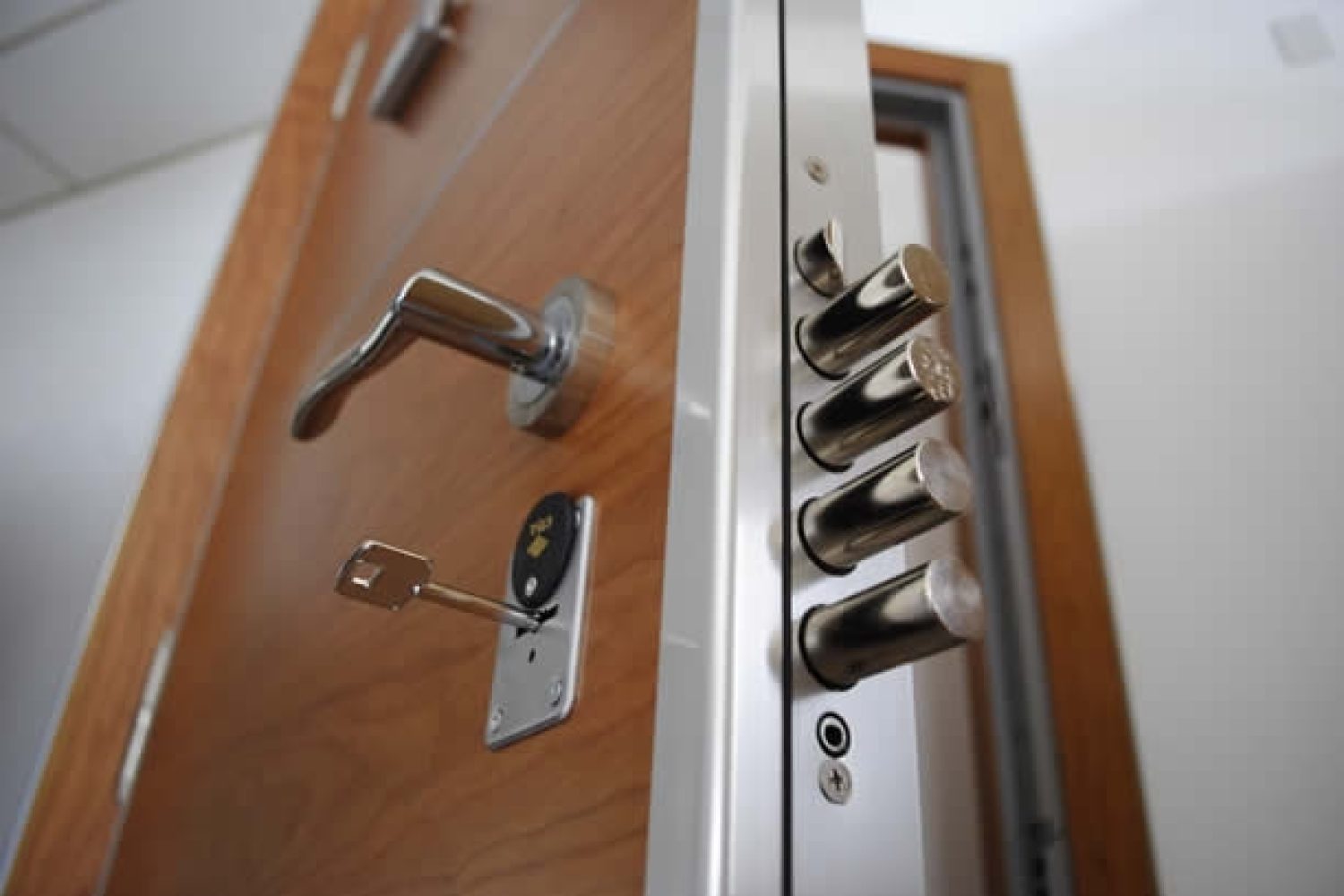 porta blindada residencial