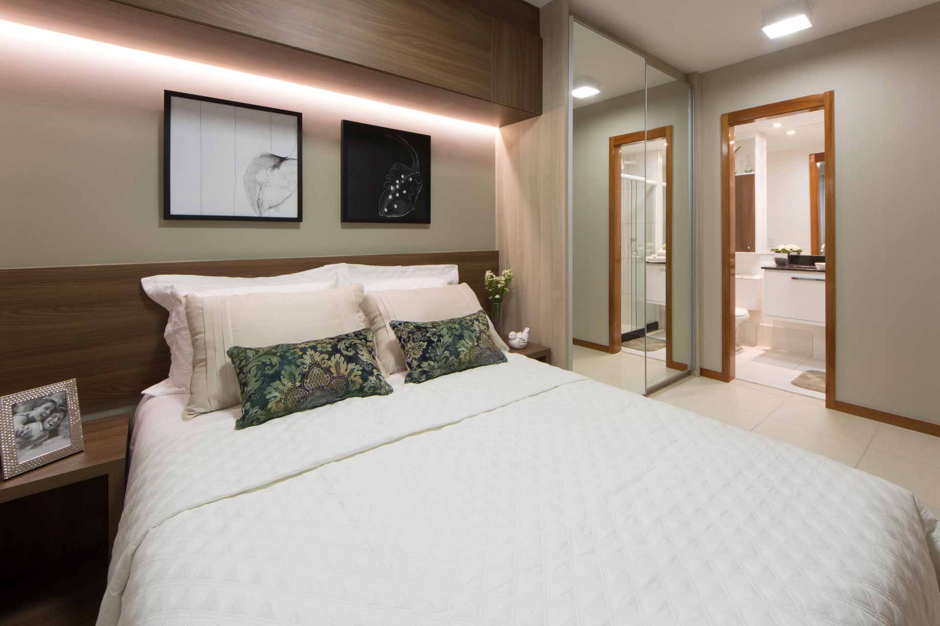 layout apartamento 2 quartos funcional