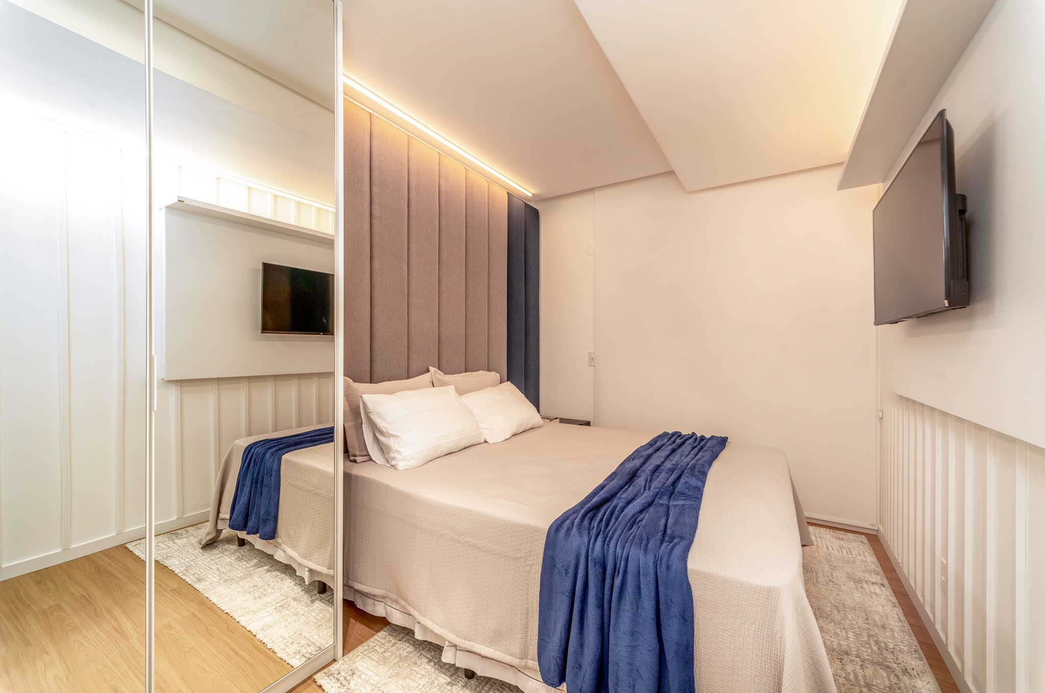 quarto pequeno apartamento decorado