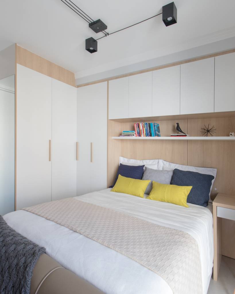 como decorar quarto de casal pequeno