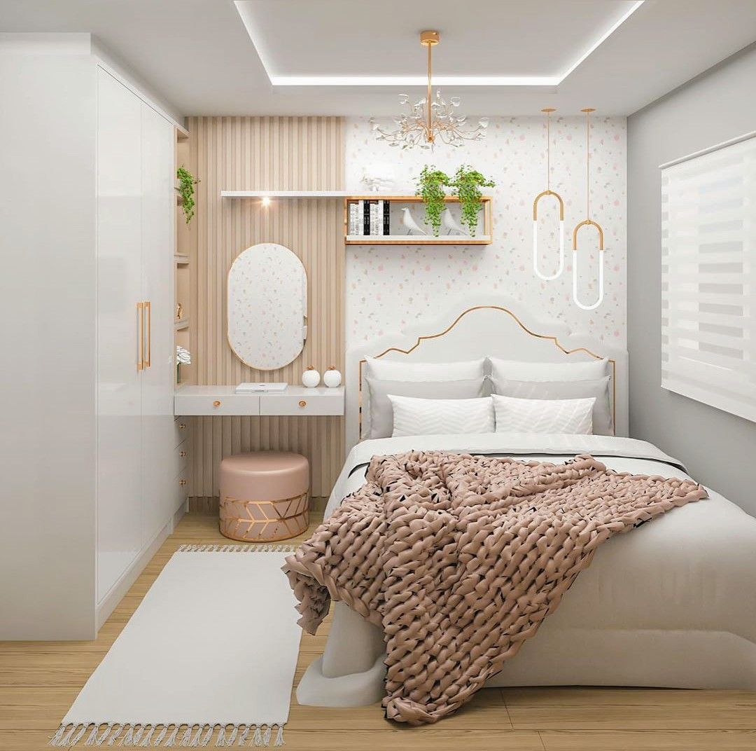 móveis para quarto de apartamento pequeno