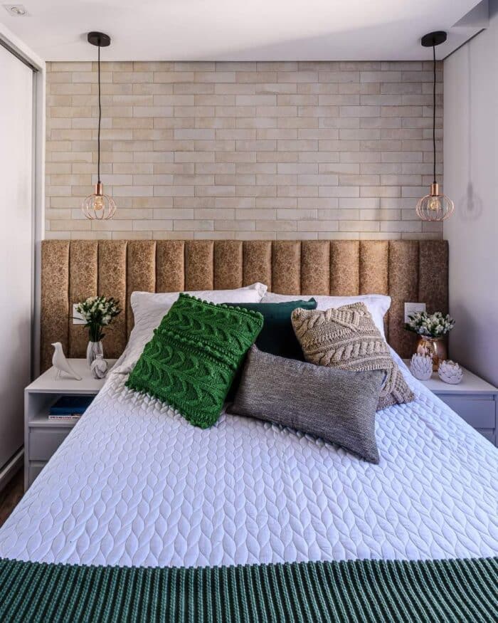 decoração quarto casal apartamento pequeno