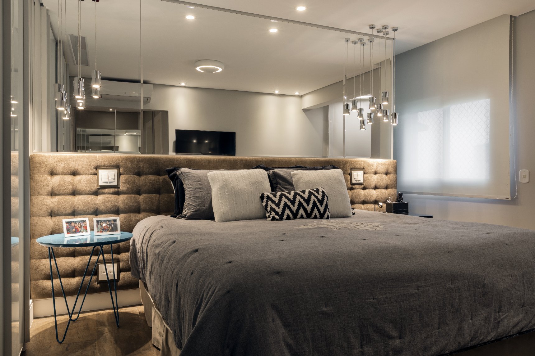 decoração quarto casal apartamento pequeno