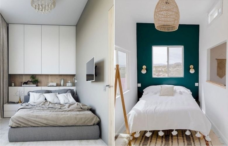 quarto casal apartamento compacto
