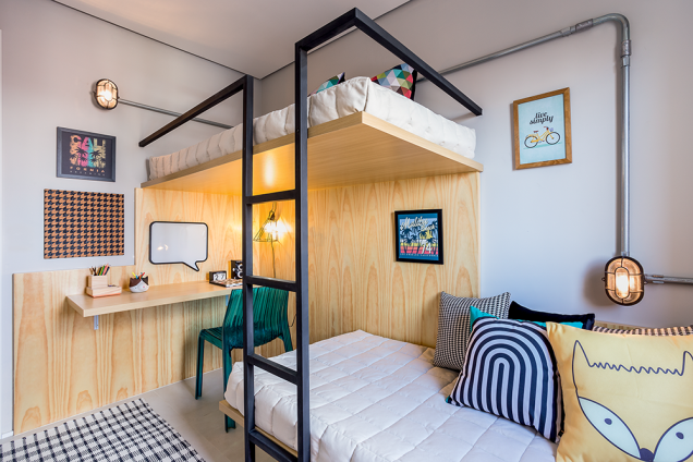 quarto de menina compacto