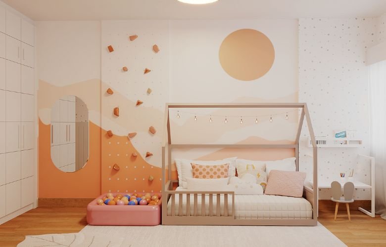 quarto de bebê menina planejado apartamento
